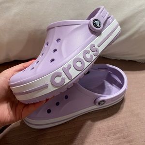 NWT Crocs Bayaband Lavander Light Purple Size 6